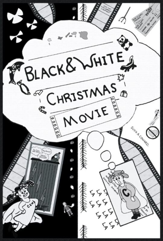 Black & White Christmas Movie (2021)